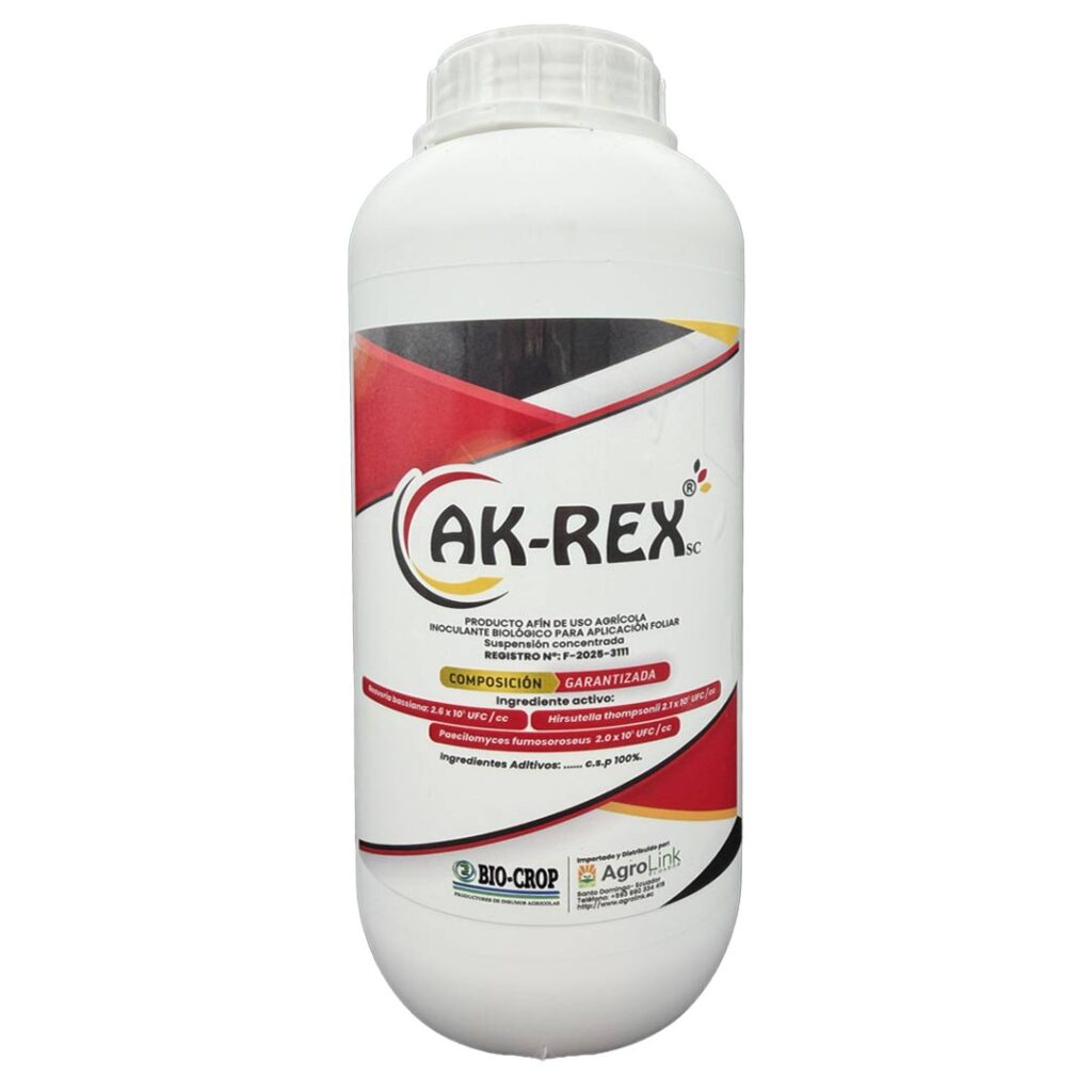AK-REX® SC – Control biológico eficaz contra ácaros plaga